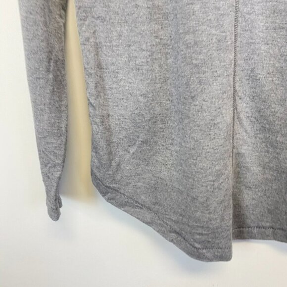 J. Crew Gray Long Sleeve Top - Picture 10 of 10